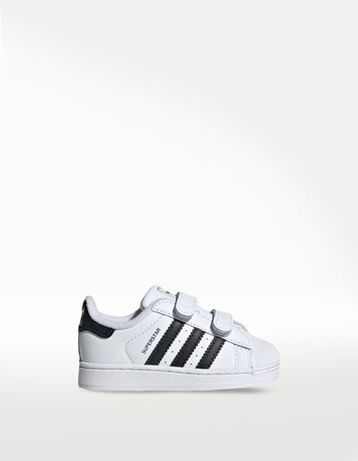 TENIS ADIDAS SUPERSTAR II CF I   FTWWHT/CBLACK/FTWWHT