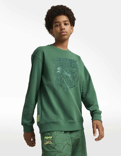 SUDADERA PUMA X TMNT RELAXED GRAPHIC TR