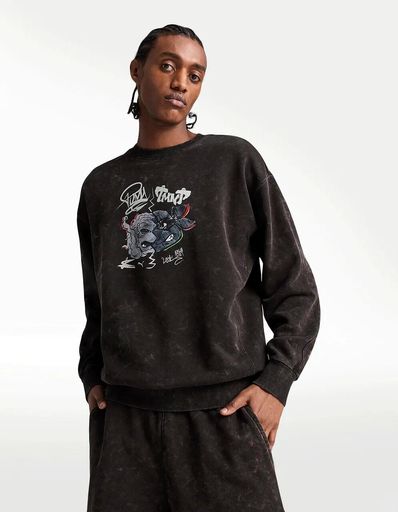 SUDADERA PUMA X TMNT RELAXED GRAPHIC TR
