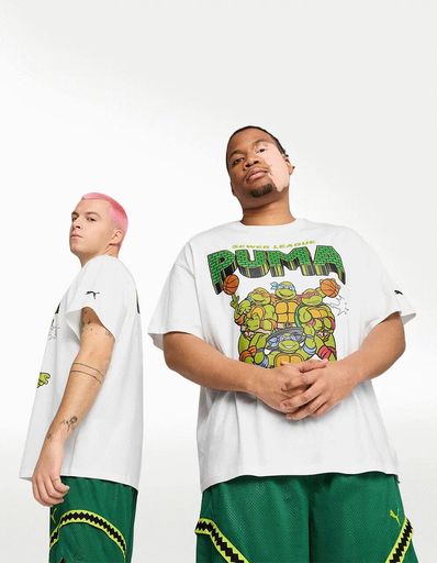 PLAYERA PUMA HOOPS X TMNT II