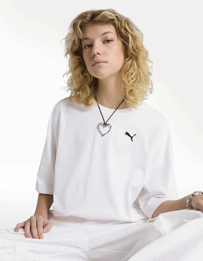 PLAYERA PUMA WARDROBE ESS OVERSIZED