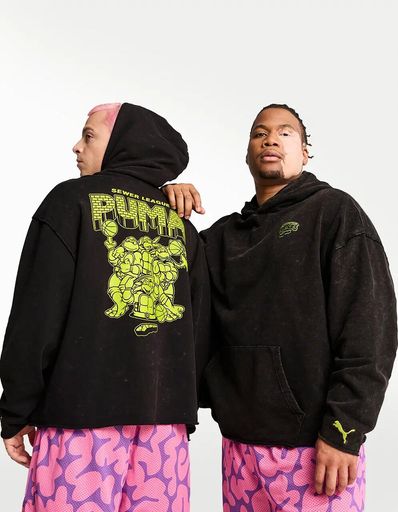 SUDADERA PUMA HOOPS X TMNT