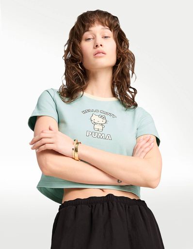 PLAYERA PUMA X HELLO KITTY GRAPHIC BABY