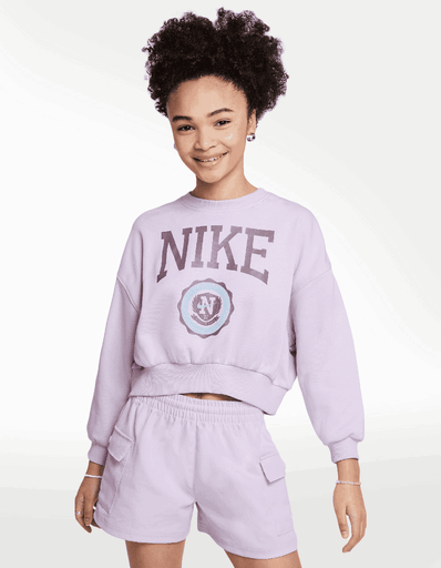 SUDADERA NIKE G NSW CLUB FT BXY GX STAR