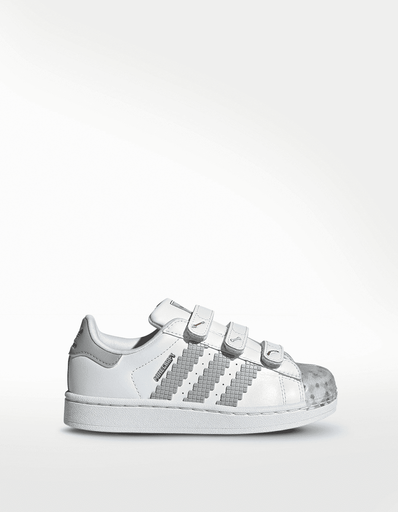 TENIS ADIDAS SUPERSTAR II CF C   FTWWHT/GRETWO/CBLACK