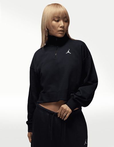 TOP NIKE W J BRK FLC FT QZ
