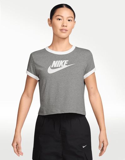 PLAYERA NIKE W NSW SS RINGER VNTG RUN