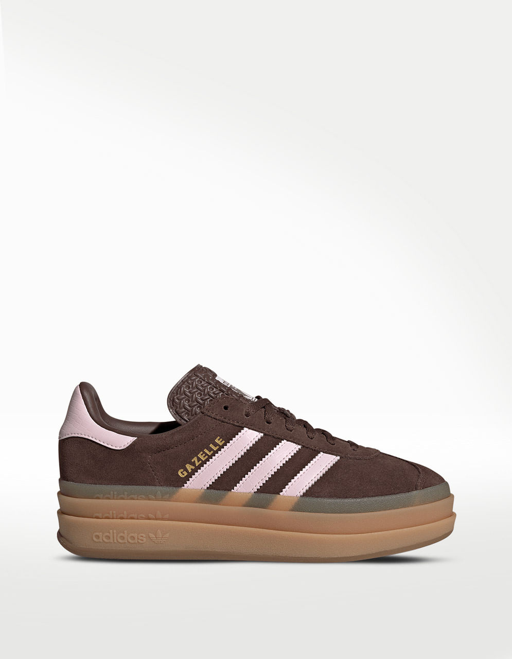 adidas gazelle silver green womens adidas Originals Gazelle Bold Trainers Brown EU 36 2/3 Women