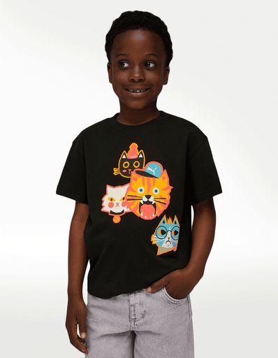 PLAYERA PUMA MOODY CAT GRAPHIC II PS
