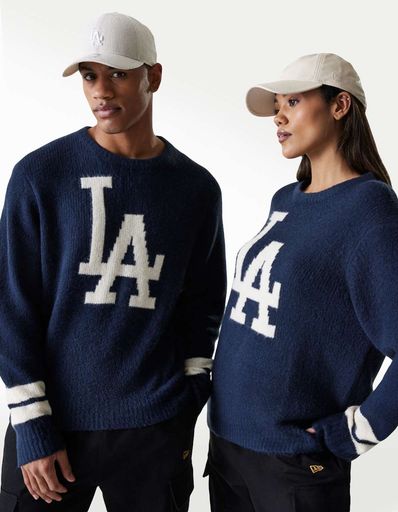 SUDADERA NEW ERA CAP MLB KNIT SWEATER LOSDOD NVY