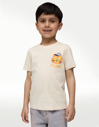 PLAYERA PUMA MOODY CAT GRAPHIC I PS