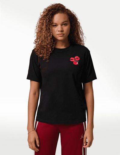 PLAYERA NIKE W J FLT SS GF GFX KISS