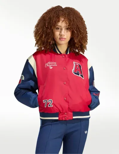CHAMARRA ADIDAS BOMBER WITH BADGES